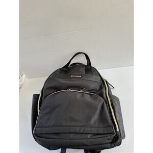 Skip Hop Envi-Luxe Eco Diaper Bag Backpack - Black